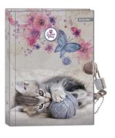 Opakowanie Pamiętnik z kłódką The Sweet Pets Kot