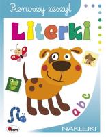 Pierwszy zeszyt Literki. Autor: Jolanta Czarnecka. SmakLiter.pl Okładka książki Pierwszy zeszyt Literki