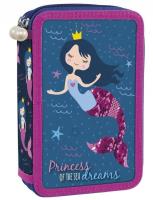 Piórnik dwukomorowy Syrenka 10 DERFORM. Wydawca: Derform. SmakLiter.pl Opakowanie Piórnik dwukomorowy Syrenka 10 DERFORM