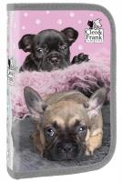 Piórnik jednokomorowy Cleo i Frank 19 DERFORM. Wydawca: Derform. SmakLiter.pl Opakowanie Piórnik jednokomorowy Cleo i Frank 19 DERFORM