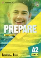 Prepare 3 A2 Student's Book. Autor: Kosta Joanna, Williams Melanie. SmakLiter.pl Okładka książki Prepare 3 A2 Student's Book