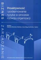 Opakowanie Proaktywność i podejmowanie ryzyka w procesie rozwoju organizacji