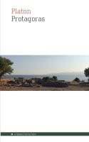 Protagoras. Autor: Platon. SmakLiter.pl Okładka książki Protagoras