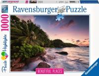 Opakowanie Puzzle 1000 Wyspa Praslin Seszele