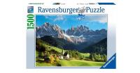 Opakowanie Puzzle 1500 Widok w Dolomitach