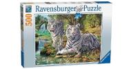 Opakowanie Puzzle 500 Białe tygrysy