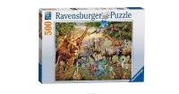 Opakowanie Puzzle 500 Zwierzęta przy wodopoju