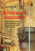 Okładka książki Radykałowie Solidarności