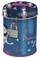 Skarbonka z kłódką Syrenka 10 DERFORM. Wydawca: Derform. SmakLiter.pl Opakowanie Skarbonka z kłódką Syrenka 10 DERFORM