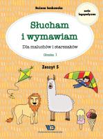 Słucham i wymawiam. Zeszyt 5. Głoska l. Autor: Senkowska Bożena. SmakLiter.pl Okładka książki Słucham i wymawiam. Zeszyt 5. Głoska l