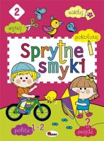 Sprytne smyki 2. Autor: Jolanta Czarnecka. SmakLiter.pl Okładka książki Sprytne smyki 2