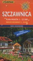 Okładka książki Szczawnica plan miasta 1:12500