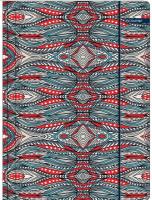 Opakowanie Teczka z gumką A4 Basic etniczny