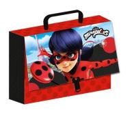 Okładka książki Teczka z rączką - Walizeczka - Miraculum Biedronka