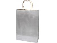 Opakowanie Torba prezentowa duża Eko srebrna
