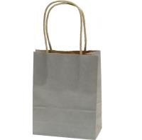 Opakowanie Torba prezentowa mini Eko srebrna