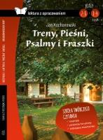 TRENY PIEŚNI PSALMY I FRASZKI LEKTURA Z OPRACOWANIEM. Autor: Jan Kochanowski. SmakLiter.pl Okładka książki TRENY PIEŚNI PSALMY I FRASZKI LEKTURA Z OPRACOWANIEM