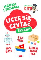 UCZĘ SIĘ CZYTAĆ SYLABY. Autor: Opracowanie zbiorowe. SmakLiter.pl Okładka książki UCZĘ SIĘ CZYTAĆ SYLABY