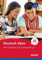 Wortschatz & Grammatik A2 HUEBER. Autor: Billina Anneli, Dr. Lilli Marlen Brill. SmakLiter.pl Okładka książki Wortschatz & Grammatik A2 HUEBER