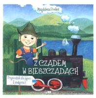 Z Czadem w Bieszczadach. Autor: Magdalena Prekiel. SmakLiter.pl Okładka książki Z Czadem w Bieszczadach