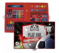 Zestaw artystyczny 71 el. Piłka 13 DERFORM. Wydawca: Derform. SmakLiter.pl Opakowanie Zestaw artystyczny 71 el. Piłka 13 DERFORM