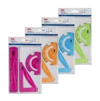 Opakowanie Zestaw kreślarski ealstyczny 20cm (12szt) EASY