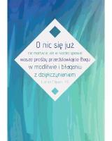 Opakowanie A Kartka składana - O nic już się nie martwcie