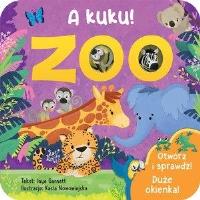 A kuku! Zoo. Autor: Jaye Garnett. SmakLiter.pl Okładka książki A kuku! Zoo