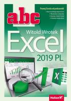 ABC Excel 2019 PL. Autor: Wrotek Witold. SmakLiter.pl Okładka książki ABC Excel 2019 PL