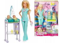 Opakowanie Barbie Kariera. Lekarz Pediatra z akcesoriami