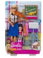 Opakowanie Barbie Kariera. Nauczycielka muzyki z zestawem