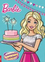 Okładka książki Barbie. Kolorowanka z naklejkami