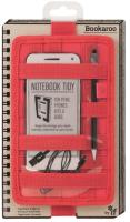 Opakowanie Bookaroo Notebook Tidy Organizer na notes czerwony