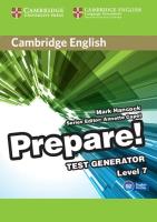 Cambridge English Prepare! Test Generator Level 7 CD-ROM. Autor: Hancock Mark. SmakLiter.pl Okładka książki Cambridge English Prepare! Test Generator Level 7 CD-ROM