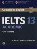 Opakowanie Cambridge IELTS 13 Academic Authentic Examination Papers with answers