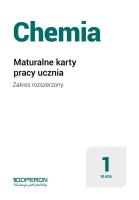 Chemia LO 1 Maturalne karty pracy ZR w.2019. Autor: Malecha Piotr. SmakLiter.pl Okładka książki Chemia LO 1 Maturalne karty pracy ZR w.2019