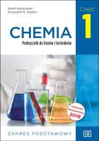 Chemia LO 1 podręcznik ZP NPP w.2019 OE. Autor: Kamil Kaznowski. SmakLiter.pl Okładka książki Chemia LO 1 podręcznik ZP NPP w.2019 OE