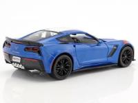 Opakowanie CORVETTE GRAND SPORT 2017 NIEBIESKI SKALA 1:24