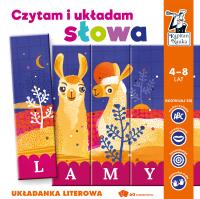 CZYTAM I UKŁADAM SŁOWA UKŁADANKA LITEROWA KAPITAN NAUKA. Autor: Opracowanie zbiorowe. SmakLiter.pl Okładka książki CZYTAM I UKŁADAM SŁOWA UKŁADANKA LITEROWA KAPITAN NAUKA