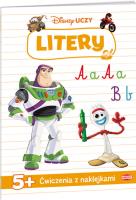 Okładka książki Disney uczy. Toy Story. Litery 5+