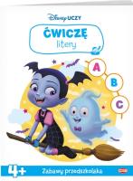 Okładka książki Disney uczy. Vampirina. Ćwiczę litery 4+