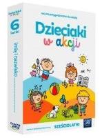 Okładka książki Dzieciaki w akcji 6-latki pakiet NE