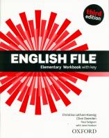 English File 3E Elementary WB With Key OXFORD. Autor: Latham-Koenig Christina, Oxenden Clive. SmakLiter.pl Okładka książki English File 3E Elementary WB With Key OXFORD
