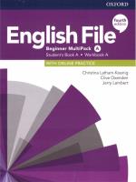 English File 4E Beginner Multipack A + online. Autor: Latham-Koenig Christina, Oxenden Clive, Lambert Jerry. SmakLiter.pl Okładka książki English File 4E Beginner Multipack A + online