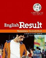 English Result Elementary SB PK (DVD). Autor: Annie McDonald. SmakLiter.pl Okładka książki English Result Elementary SB PK (DVD)