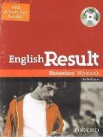 English Result Elementary WB + key Pack. Autor: Joe McKenna. SmakLiter.pl Okładka książki English Result Elementary WB + key Pack