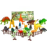 Figurki Dinozaury 18 sztuk. Wydawca: Pierot Wydawnictwo. SmakLiter.pl Opakowanie Figurki Dinozaury 18 sztuk