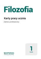 Okładka książki Filozofia LO 1 KP ZP w.2019