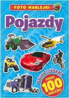 FOTO NAKLEJKI POJAZDY. Autor: Opracowanie zbiorowe. SmakLiter.pl Okładka książki FOTO NAKLEJKI POJAZDY