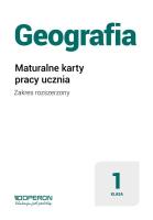 Geografia LO 1 Maturalne karty pracy ZR w.2019. Autor: Maląg Agnieszka. SmakLiter.pl Okładka książki Geografia LO 1 Maturalne karty pracy ZR w.2019